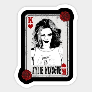 Vintage Card Kylie Minogue Sticker